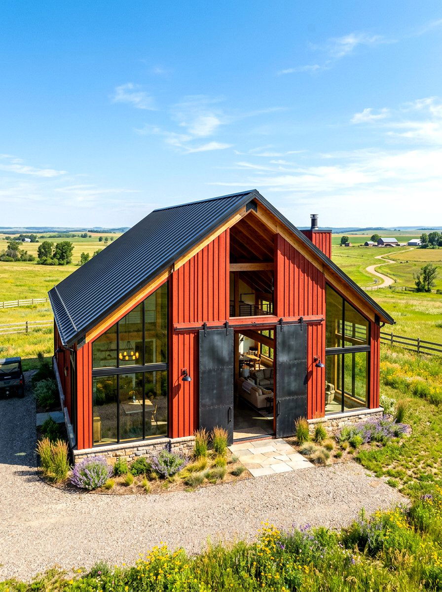 Barn Style Exterior - 30 country house exterior ideas