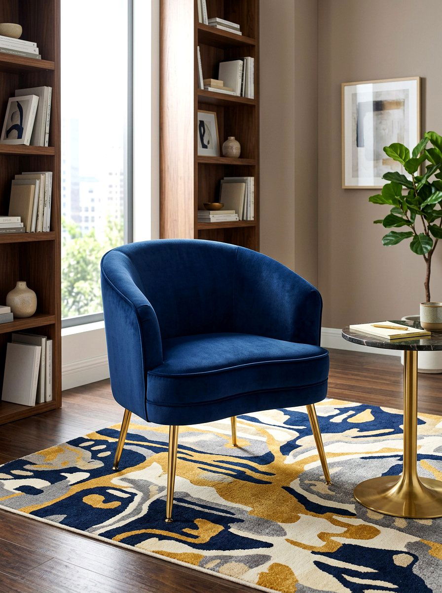 Barrel Back Guest Chair - 30 office guest chair ideas