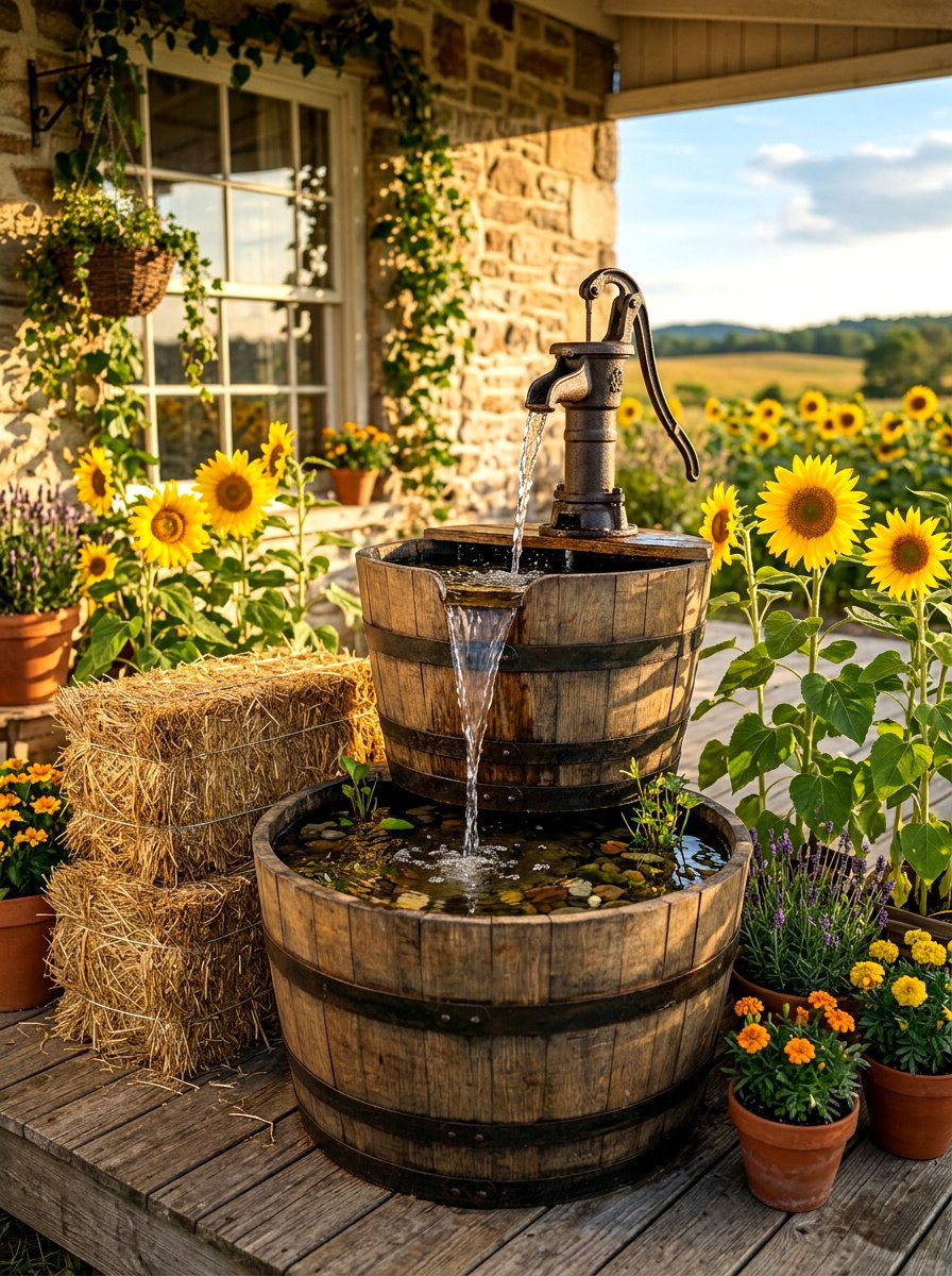 30 Patio Fountain Ideas for Relaxing Sounds and Style All Day