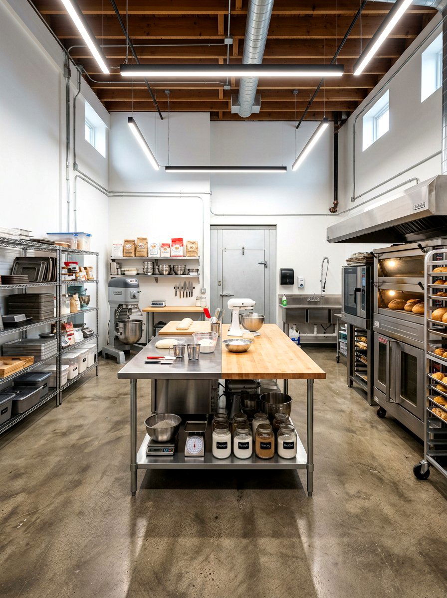 Basement Baking Studio - 30 baking station ideas