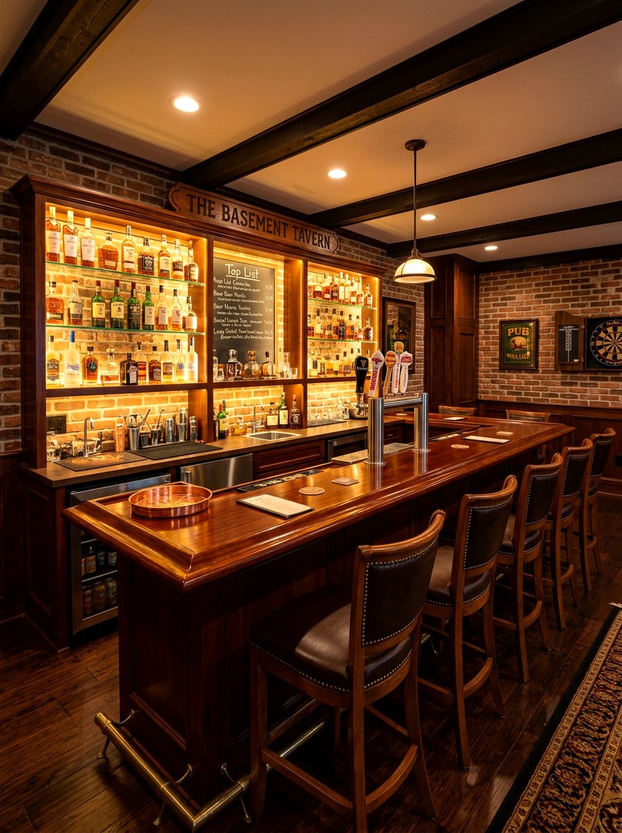 Basement Bar - 30 second kitchen ideas