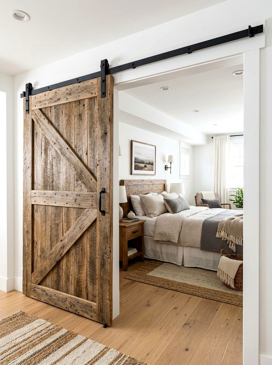 Basement Bedroom Barn Door - 30 basement bedroom ideas