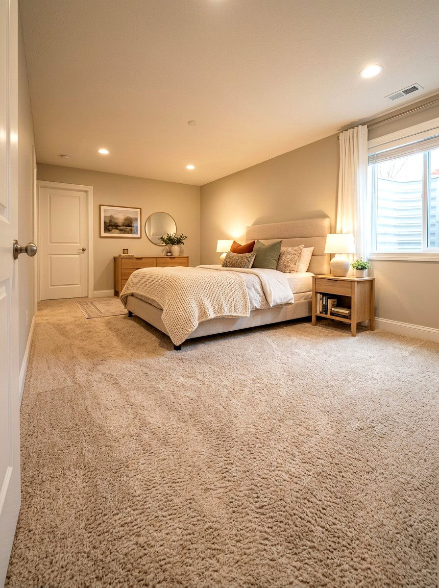 Basement Bedroom Carpet Flooring - 30 basement bedroom ideas