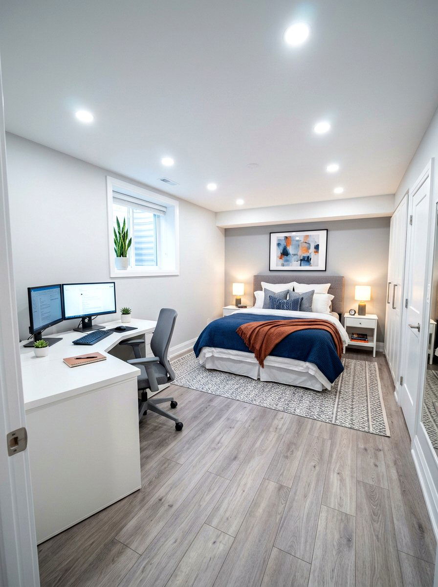 Basement Guest Room Office - 30 guest room office ideas