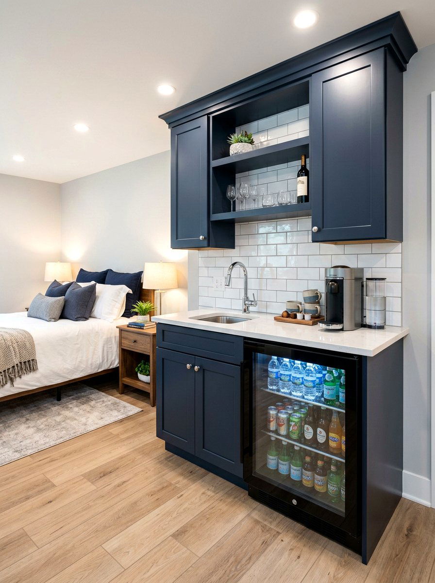 Basement Guest Suite Wet Bar - 30 basement guest suite ideas