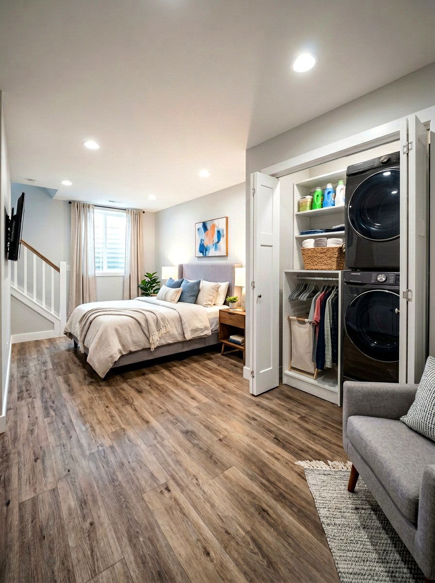 Basement Guest Suite With Laundry - 30 basement guest suite ideas