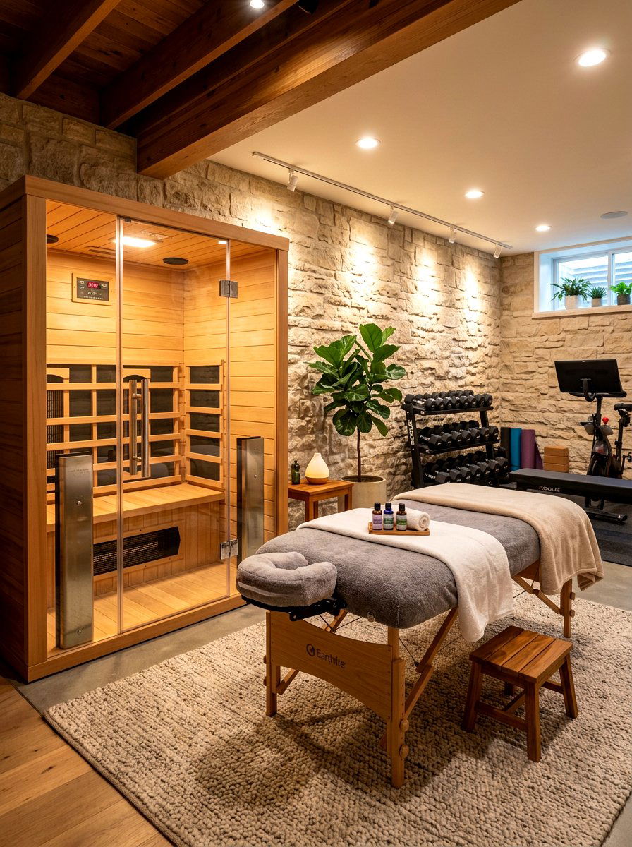 Basement Gym Sauna Recovery - 30 basement gym ideas