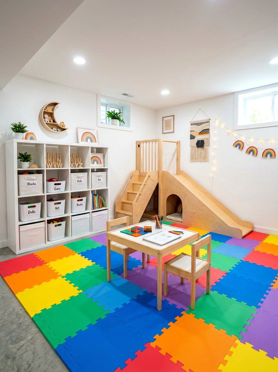 Basement Kids Playroom - 30 finished basement ideas