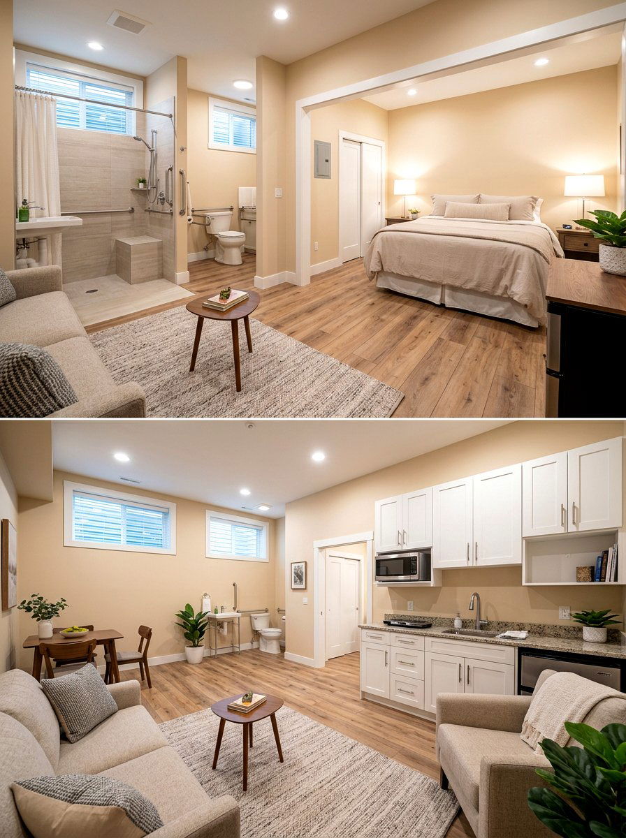 Basement Multi Generational Living - 30 finished basement ideas