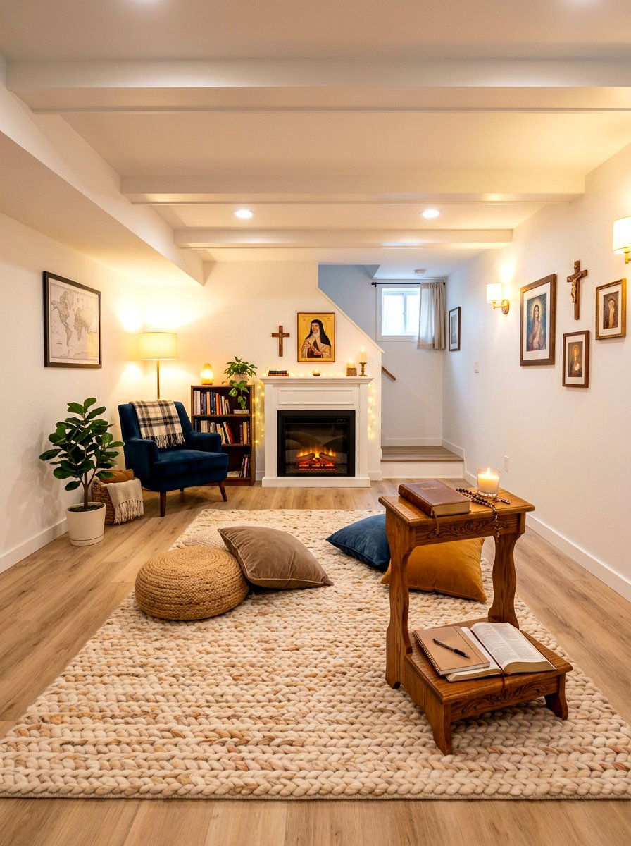 Basement Prayer Retreat - 30 prayer room ideas