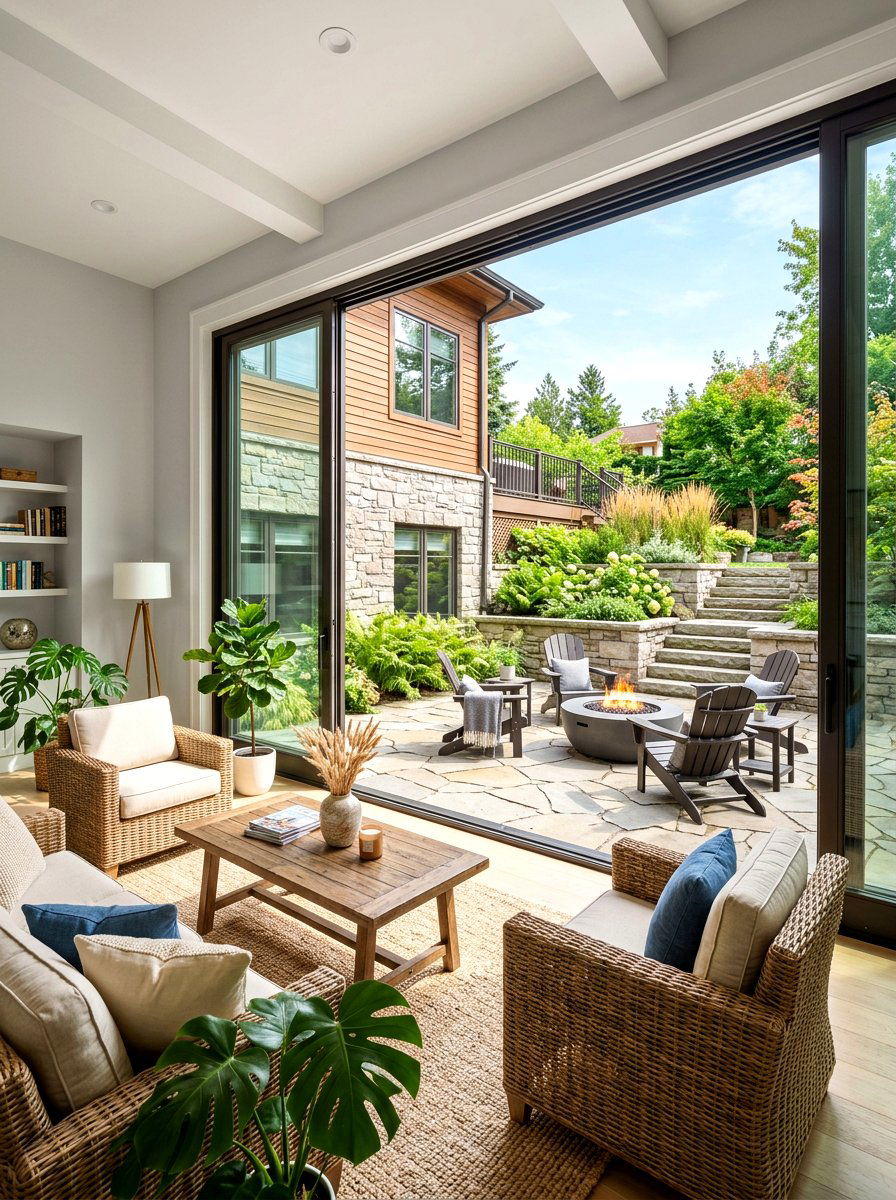 Basement Walkout Patio - 30 finished basement ideas