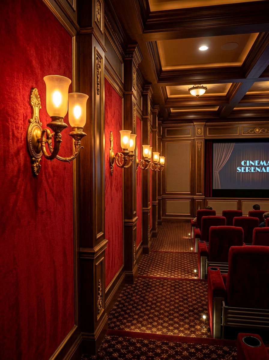 Basement Wall Sconce Lighting - 30 basement theater ideas