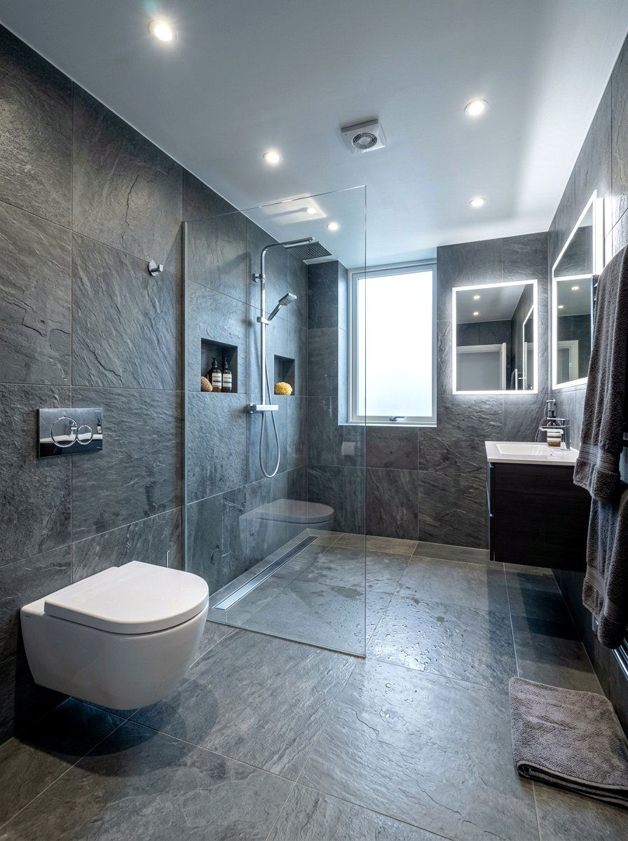 Basement Wet Room - 30 basement bathroom ideas