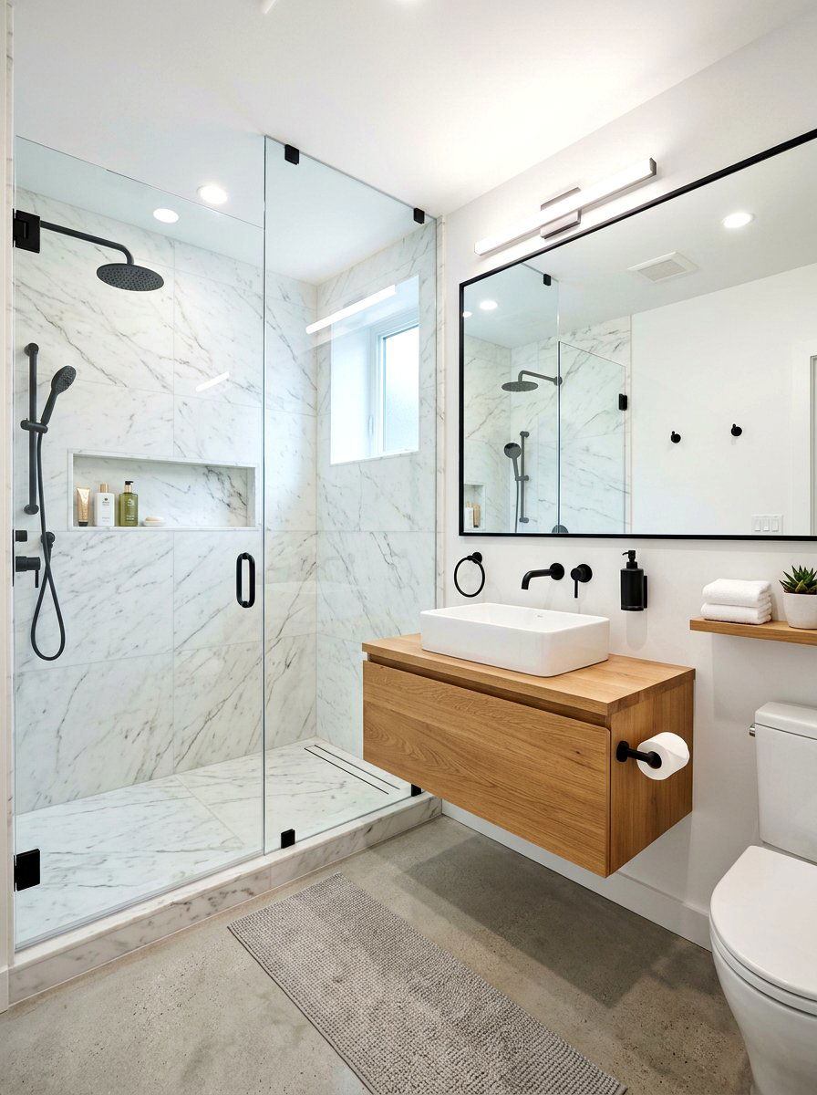 Basement bathroom - 30 basement ideas