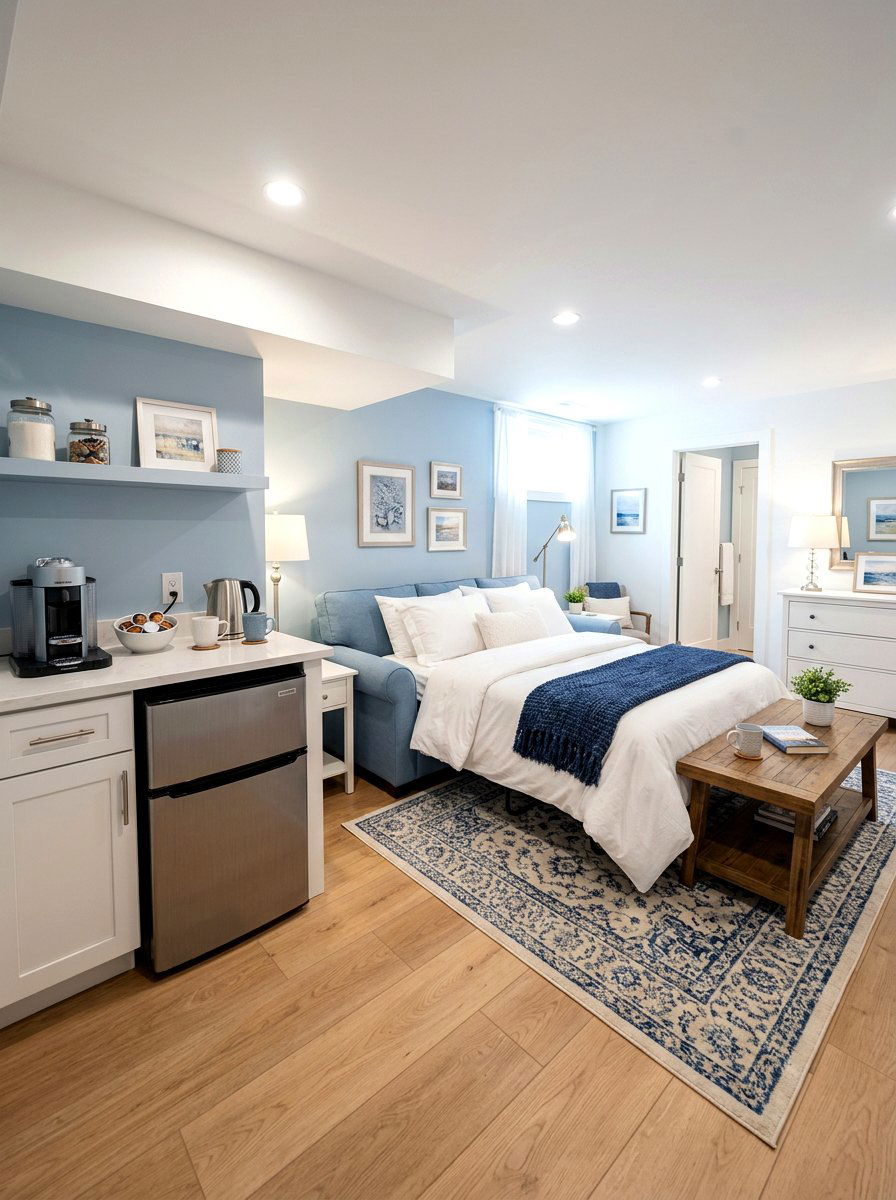 Basement guest suite lounge - 30 basement family lounge ideas