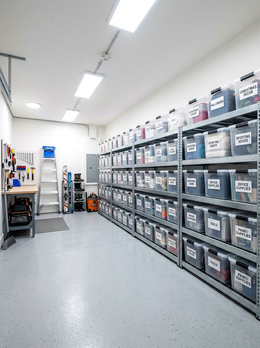 Basement storage room - 30 basement ideas