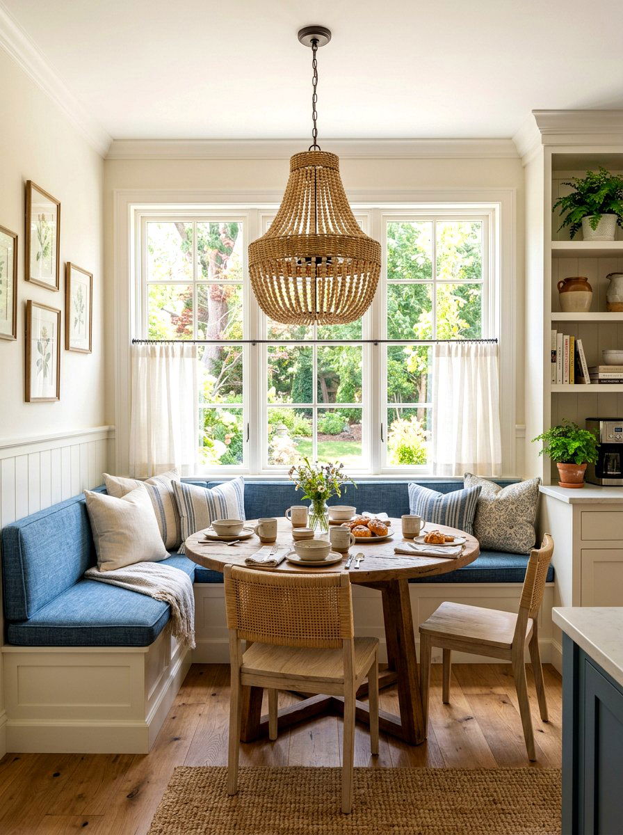 Basket Beaded Chandelier - 30 beaded chandelier ideas
