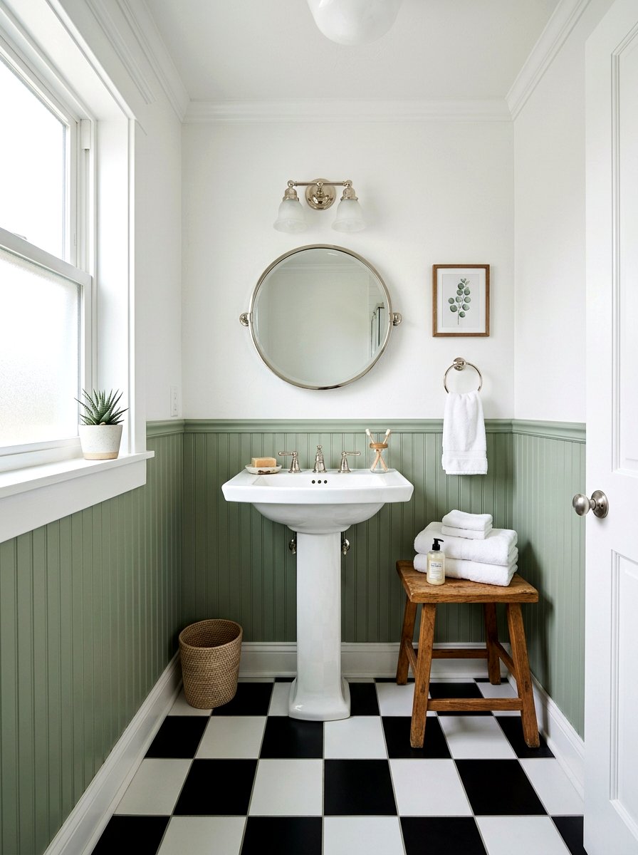 Bathroom Beadboard Paneling - 30 small cottage bathroom ideas