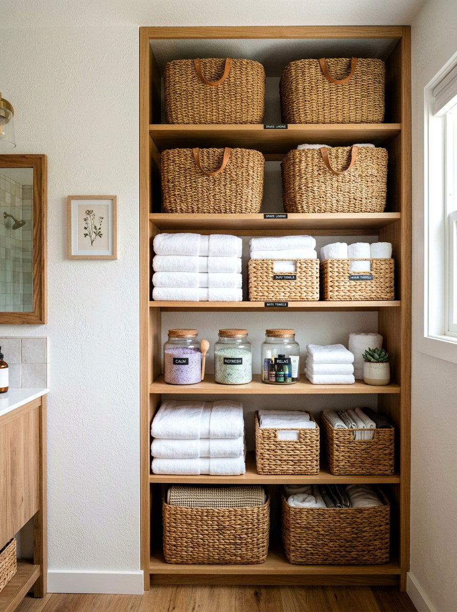 Bathroom Linen Closet Storage - 30 linen closet ideas