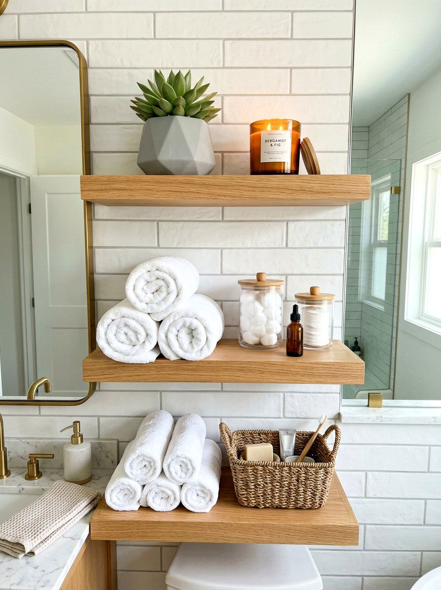 Bathroom Shelf Filler - 30 shelf filler ideas