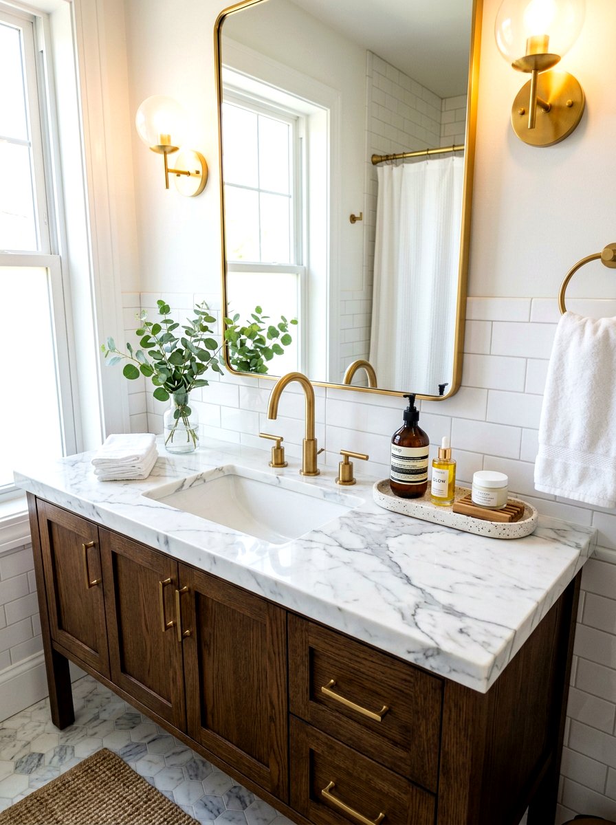 Bathroom Vanity Refresh - 30 spring reset home ideas