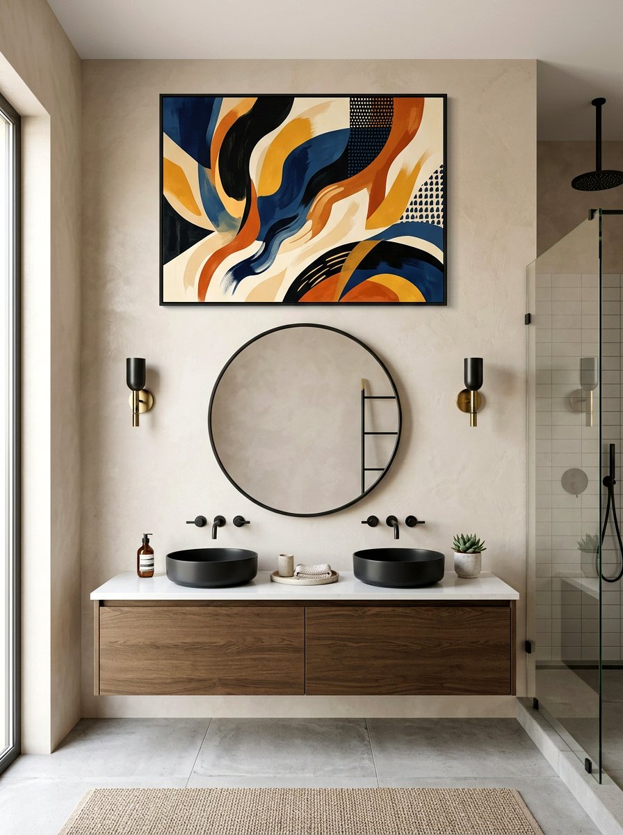 Bathroom Wall Art - 30 quiet luxury bathroom ideas