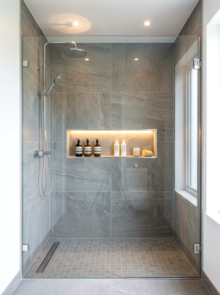 Bathroom Wall Niche - 30 modern bathroom ideas