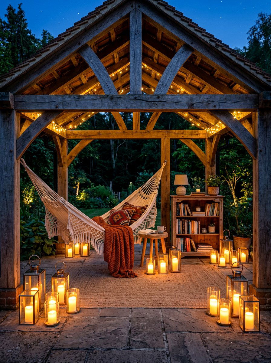 Battery Operated Candles - 30 pavilion lighting ideas