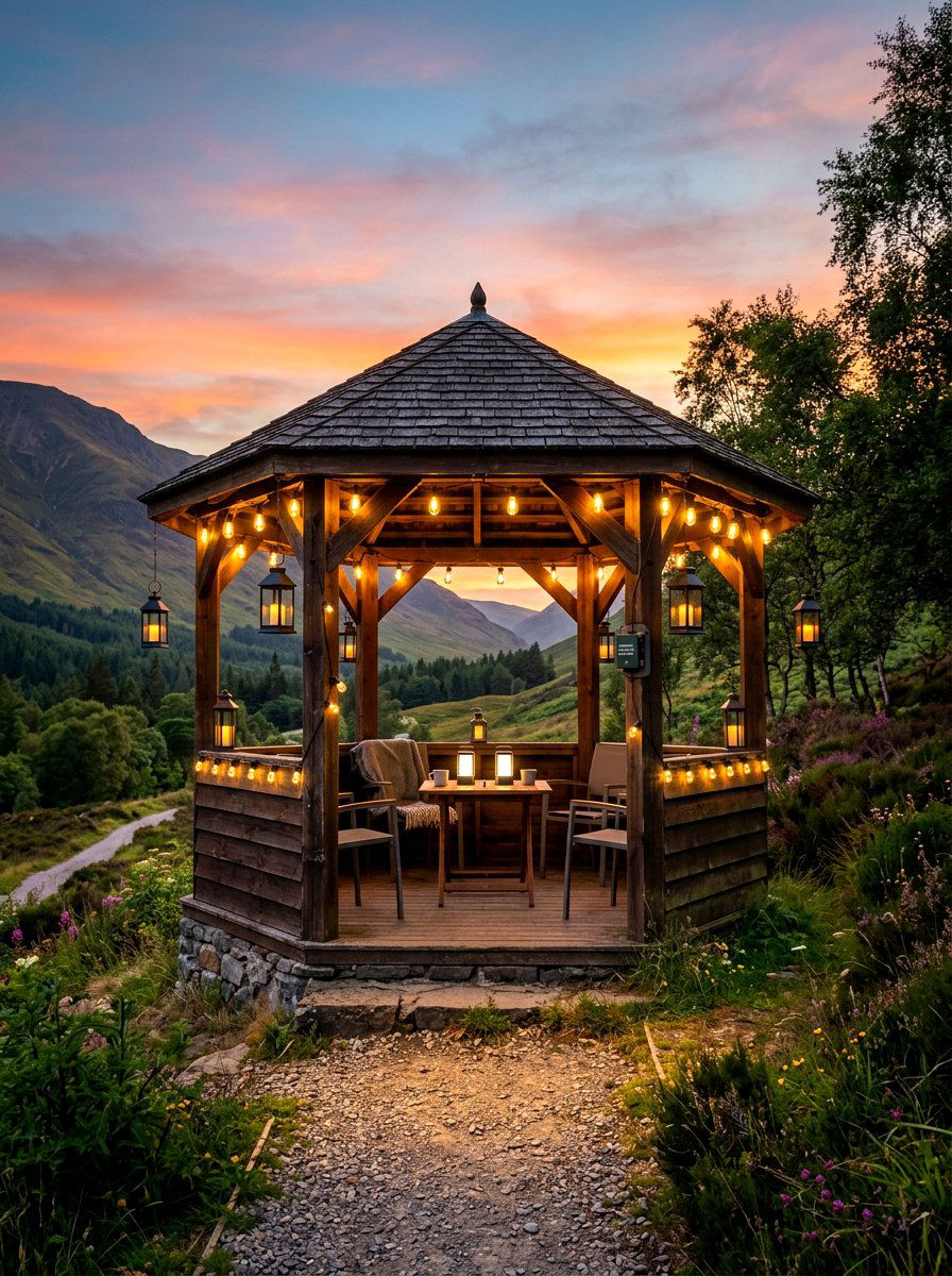 Battery Operated Gazebo Lights - 30 gazebo lighting ideas