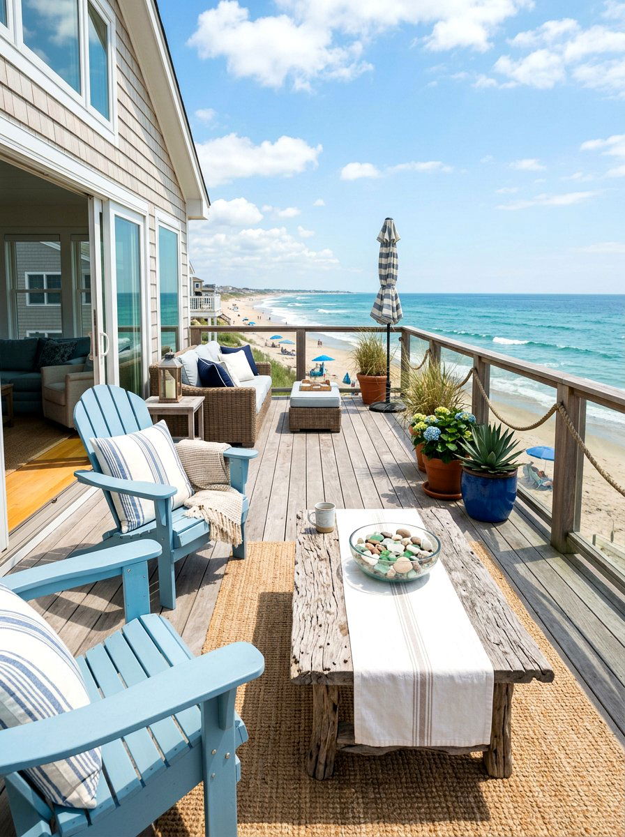 Beach House Patio Coffee Table - 30 outdoor coffee table styling ideas