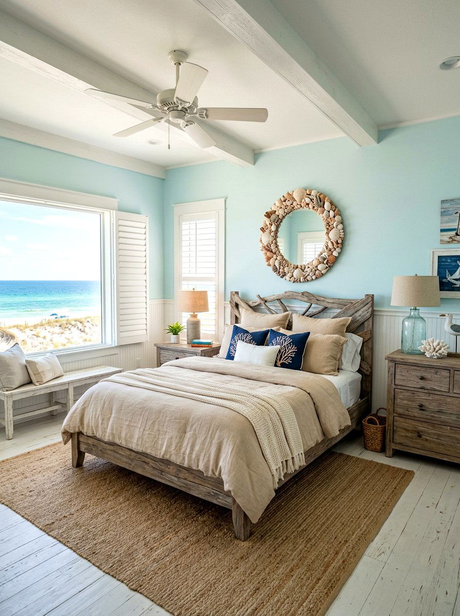 Beach House Style - 30 summer bedroom decor ideas