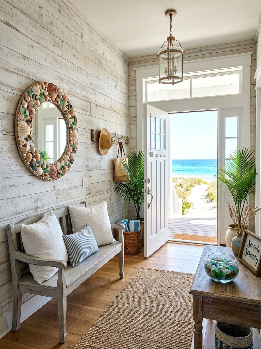 Beach house foyer - 30 summer foyer decor ideas