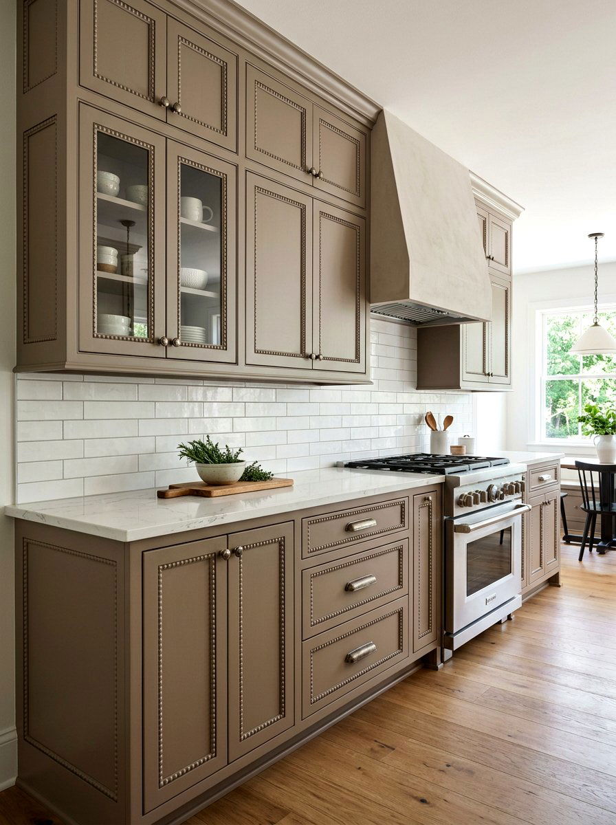 Beaded Inset Cabinetry - 30 heritage kitchen decor ideas