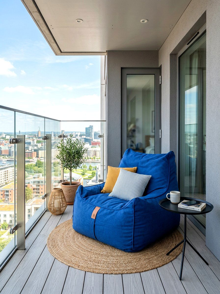 Bean Bag Chair For Balcony - 30 balcony lounge chair ideas