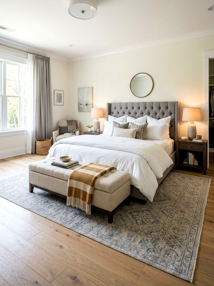 Bedroom Bench Ottoman - 30 ottoman styling ideas