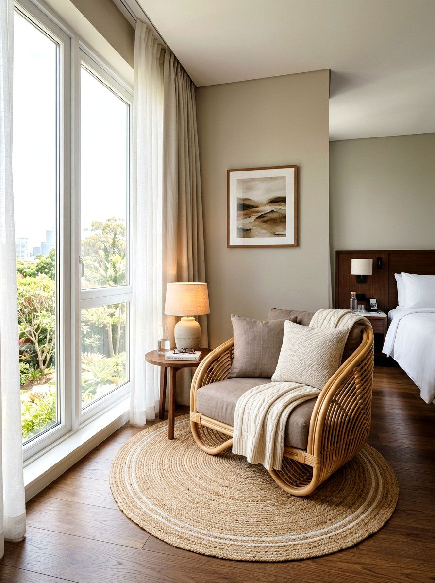 Bedroom Corner Nest Chair - 30 cozy cocoon chair ideas