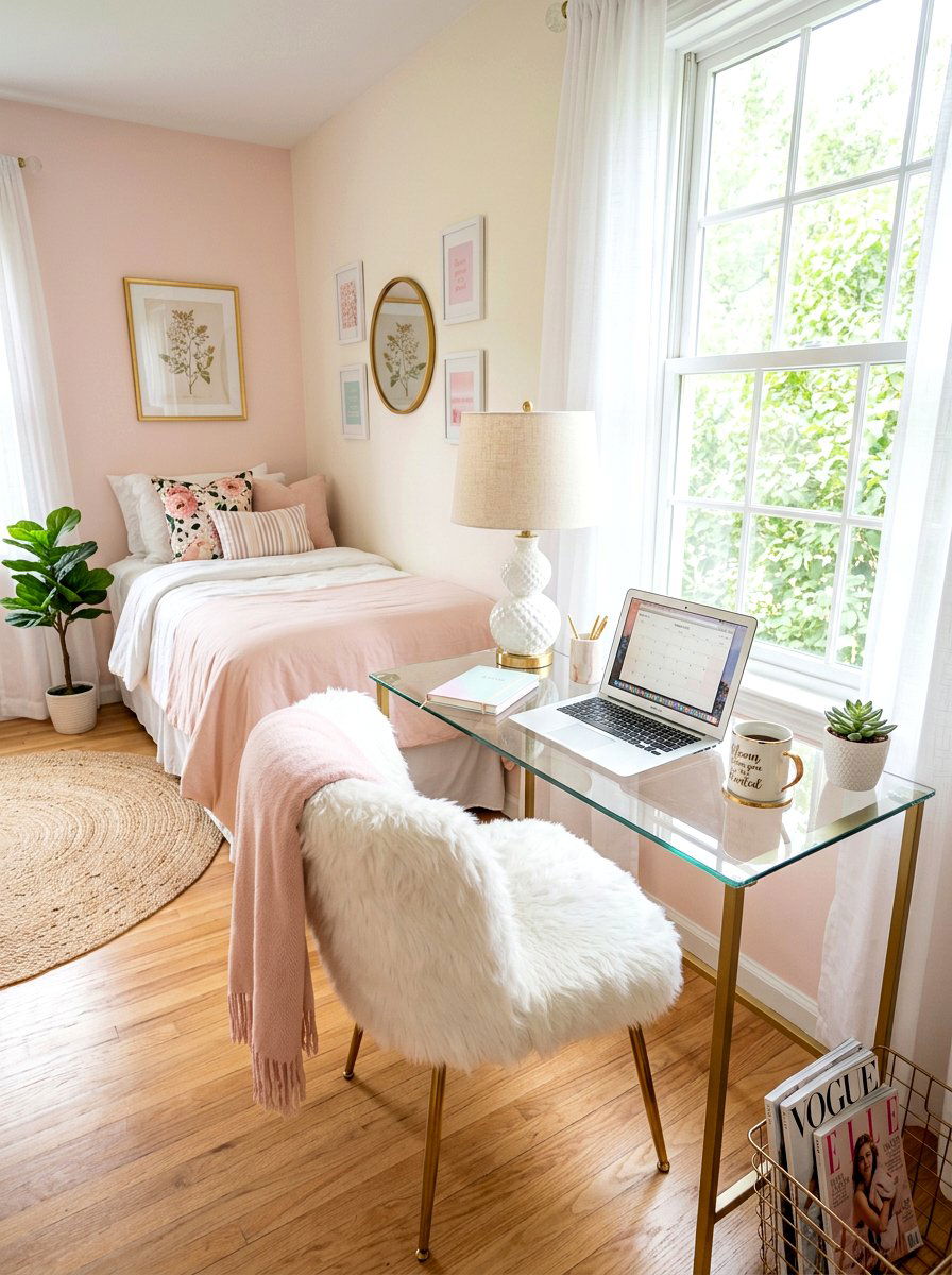 Bedroom Corner Office - 30 office nook apartment ideas
