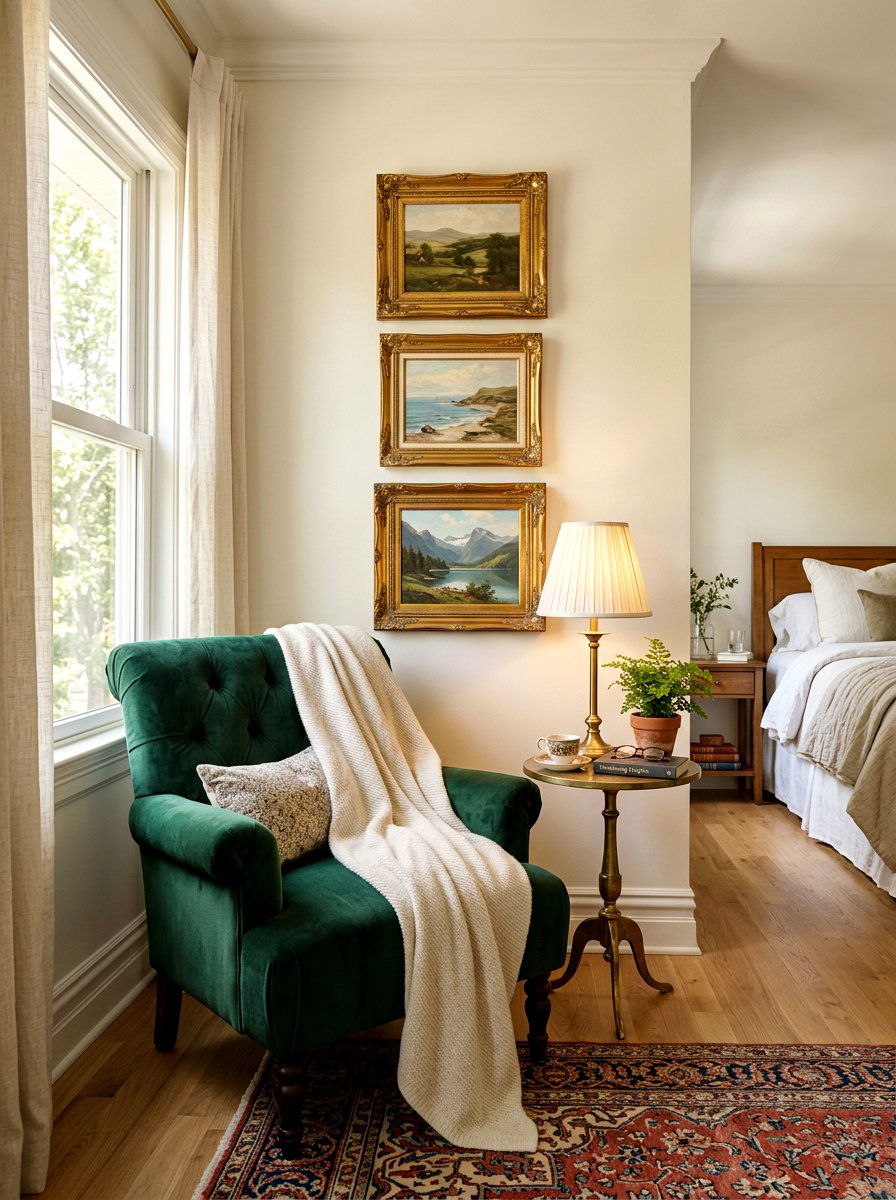 Bedroom Corner Salon Wall - 30 mini salon wall apartment ideas