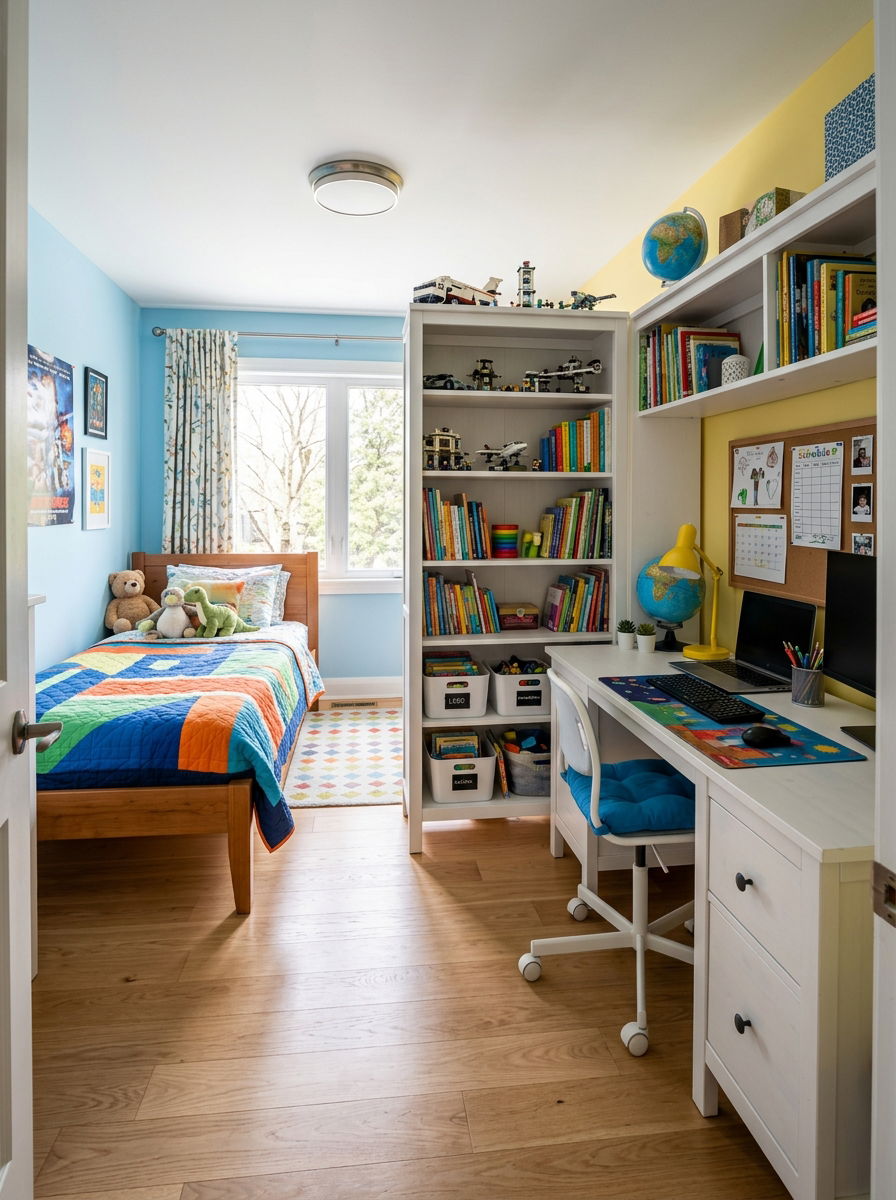 Bedroom Desk Layout Kids - 30 homework studio kids ideas