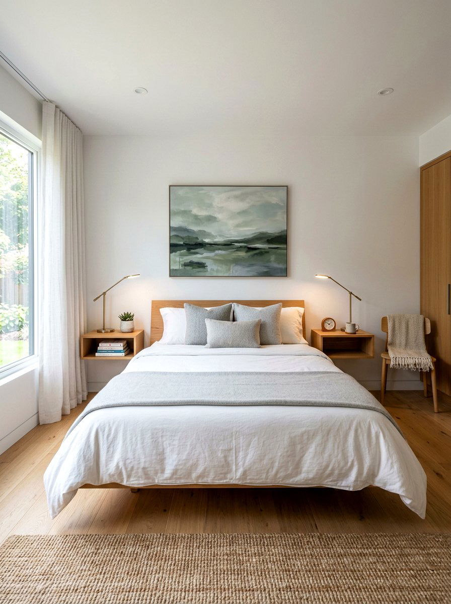 Bedroom Floating Shelves - 30 floating shelf ideas