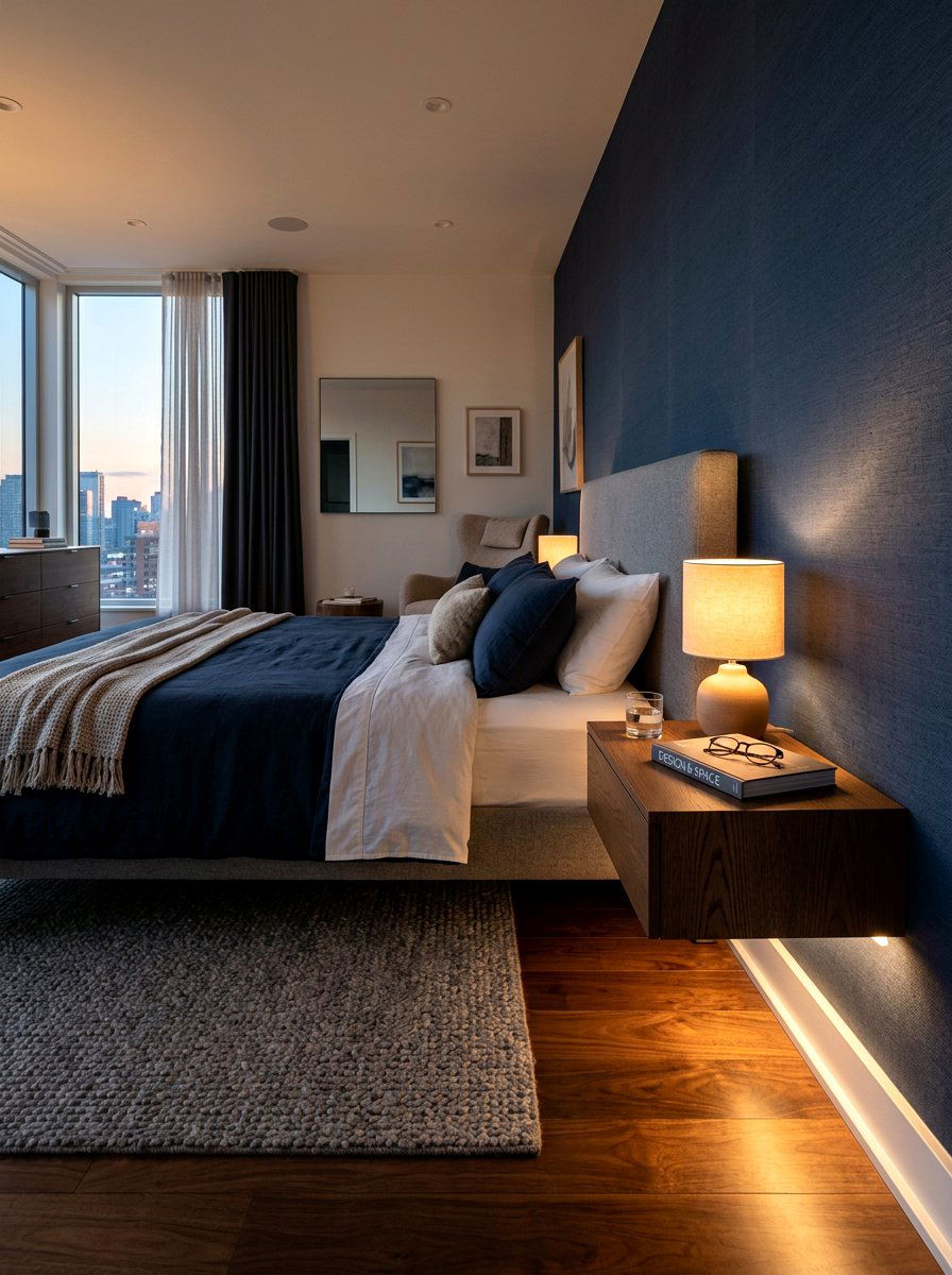 Bedroom Nightstand Shelf Light - 30 under shelf lighting ideas