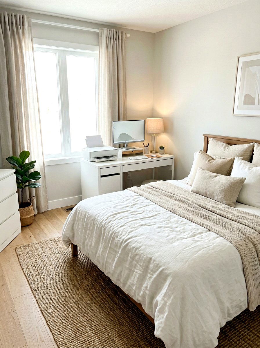 Bedroom Office Printer Setup - 30 printer nook ideas