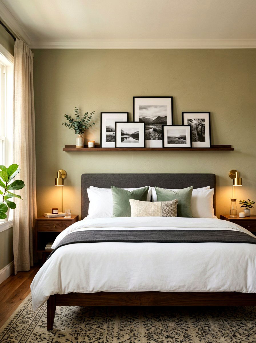 Bedroom Picture Ledge - 30 gallery ledge wall ideas