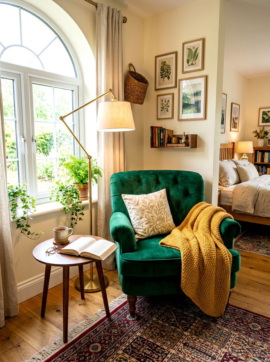 Bedroom Reading Nook - 30 stylish host home ideas