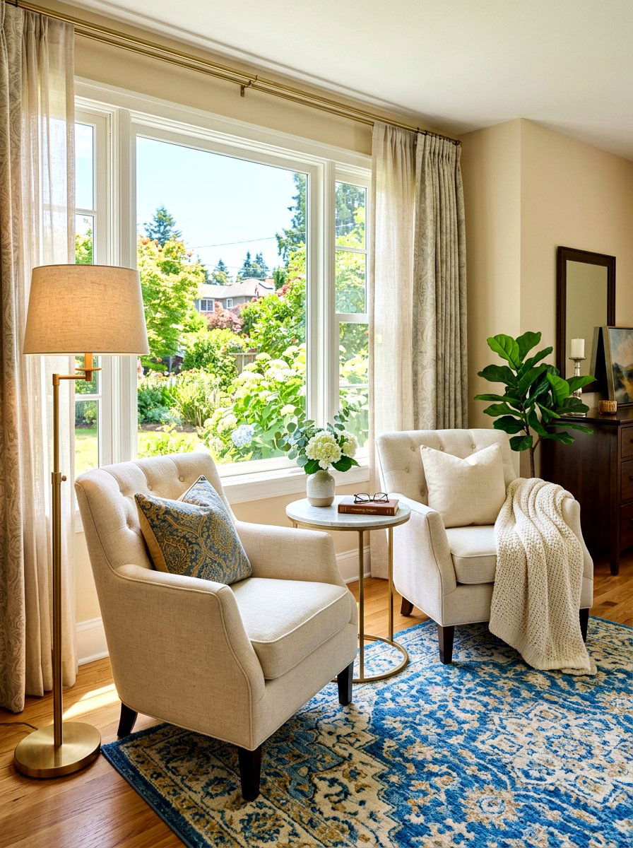 Bedroom Seating Area - 30 hotel style bedroom ideas