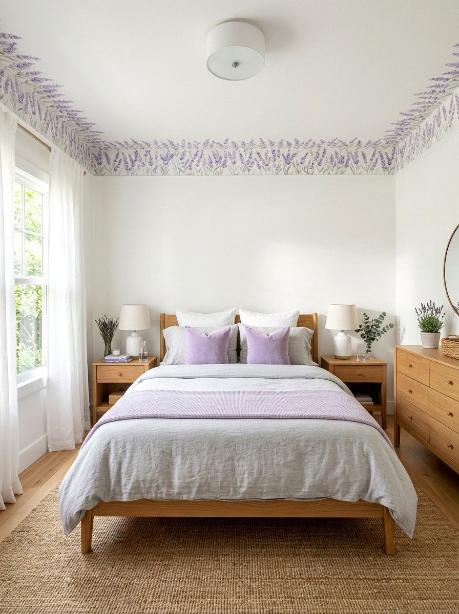 Bedroom Soft Pastel Border - 30 wallpaper border ideas