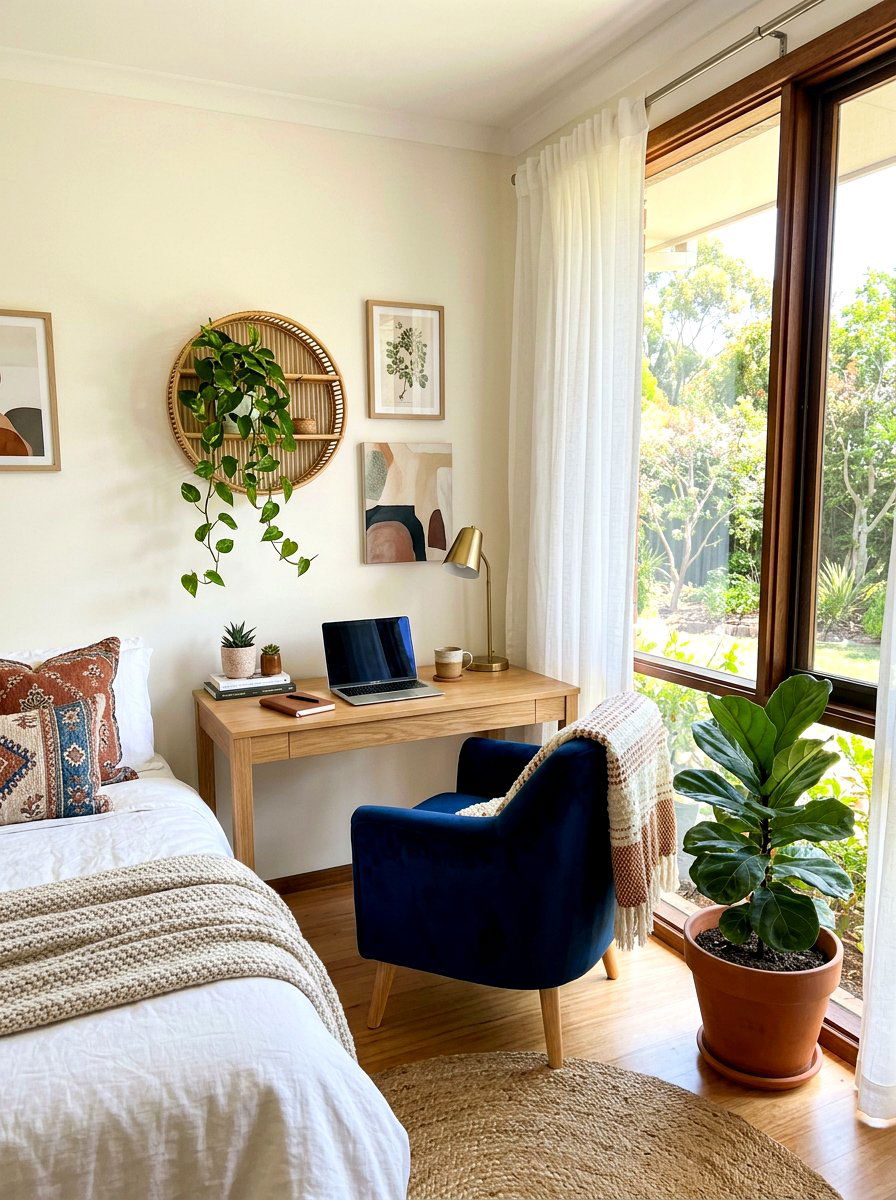 Bedroom Study Corner - 30 homework station ideas