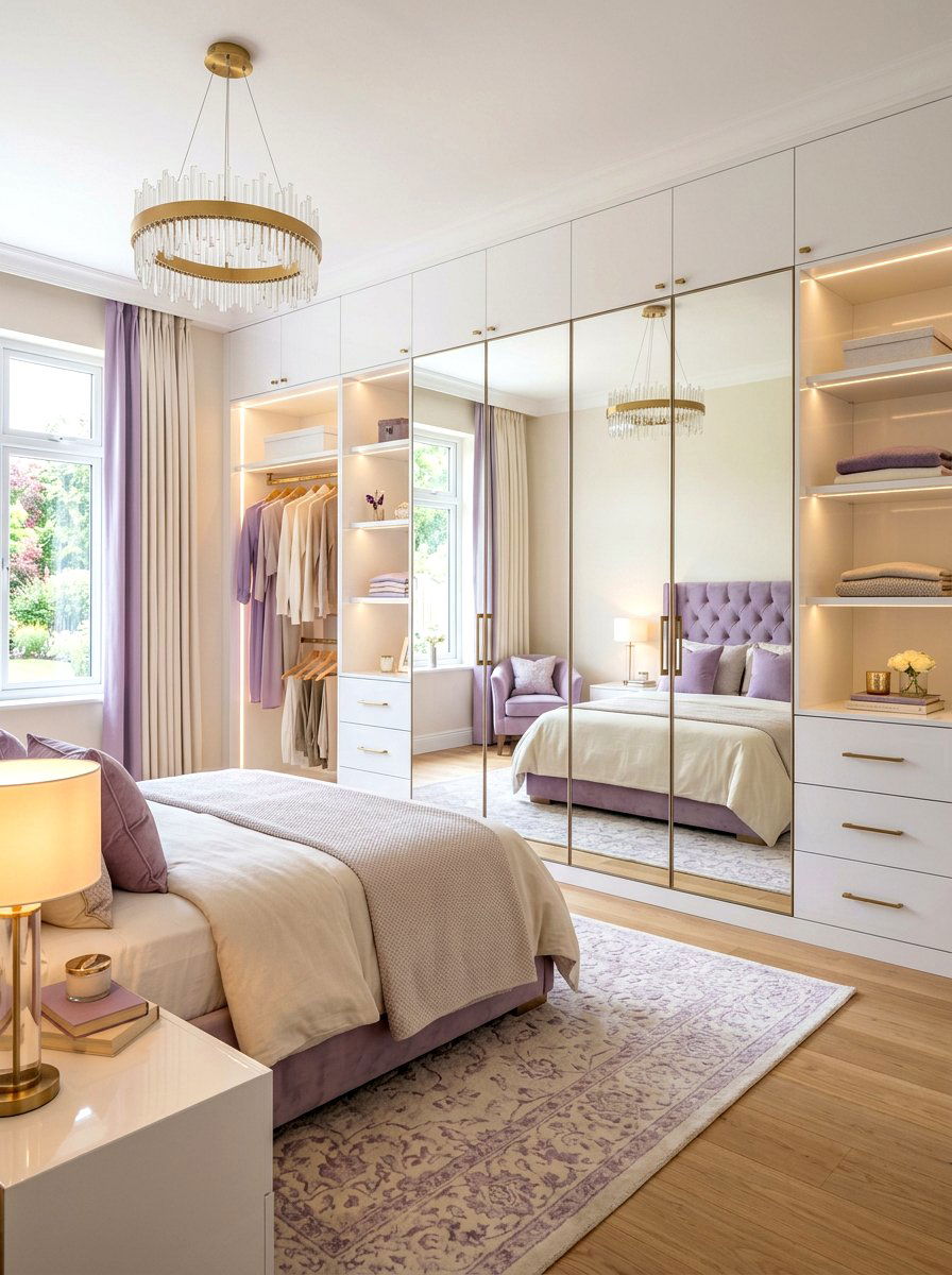 Bedroom Wardrobe System - 30 built in wall unit ideas