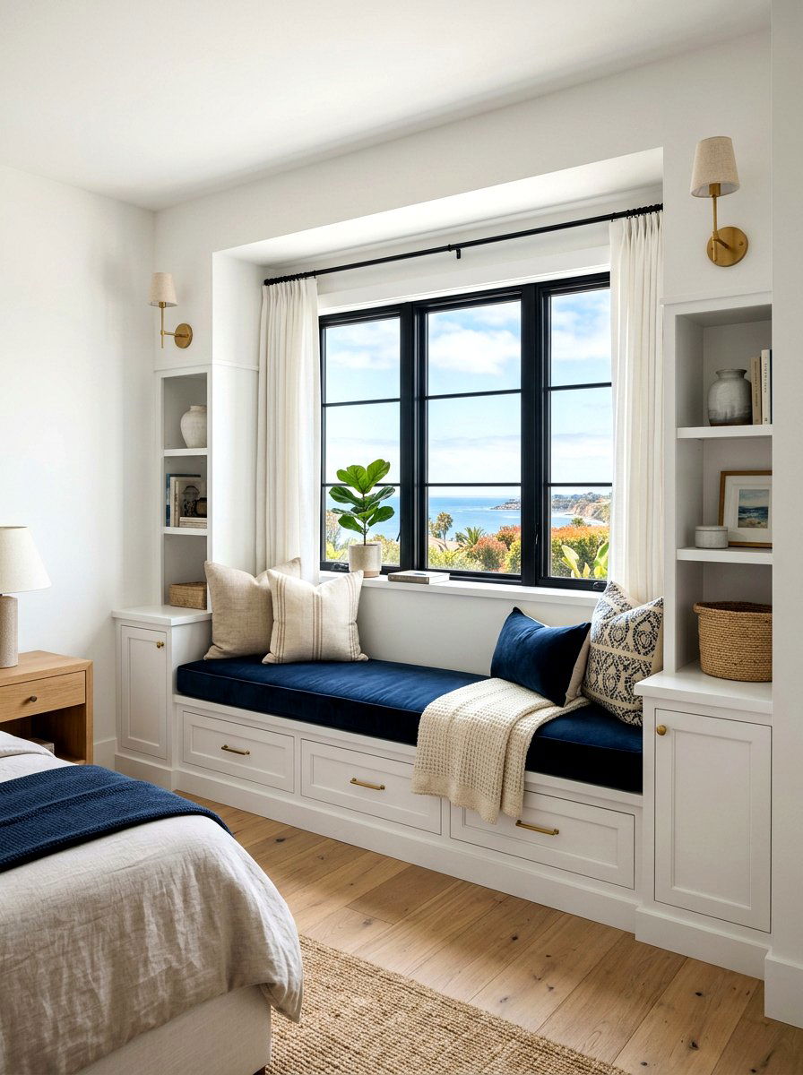 Bedroom Window Seat - 30 bedroom mini lounge ideas