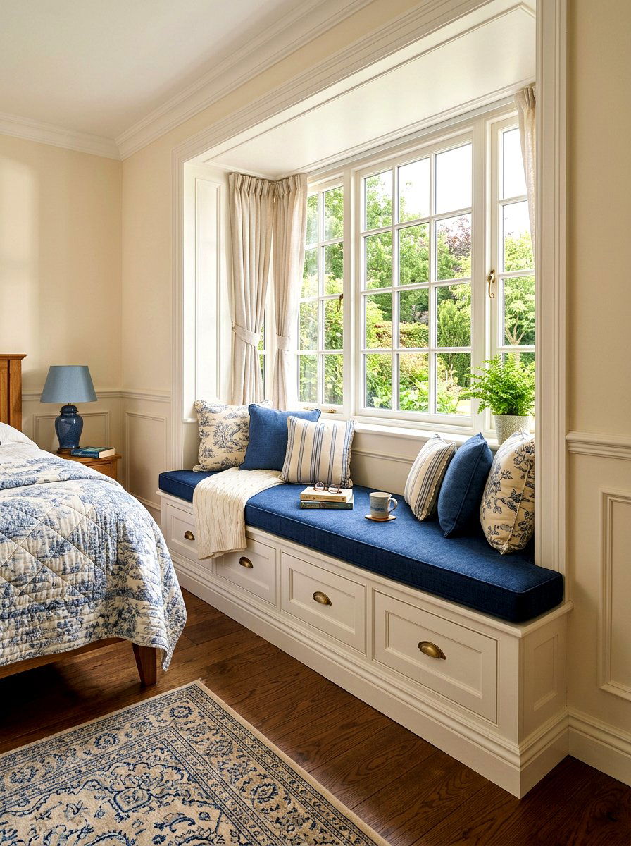 Bedroom Window With Built In Bench - 30 bedroom bench ideas